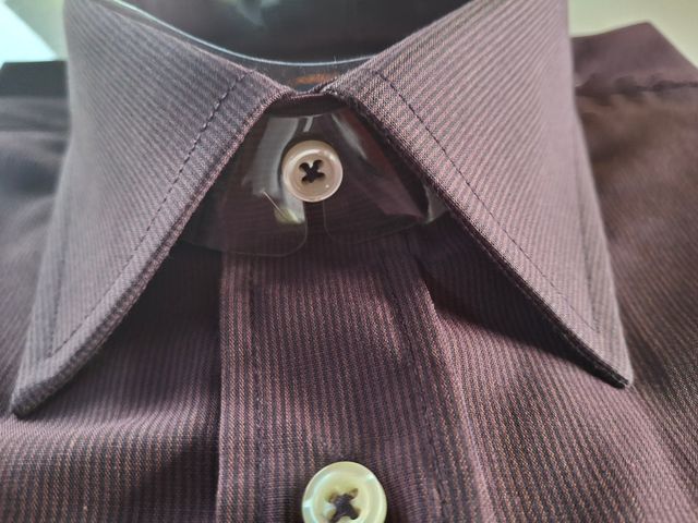Camicia Uomo Fabio Zinetti Marrone