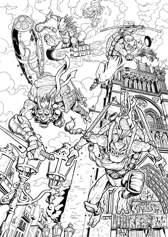 Dibujo profesional personalizado por encargo.