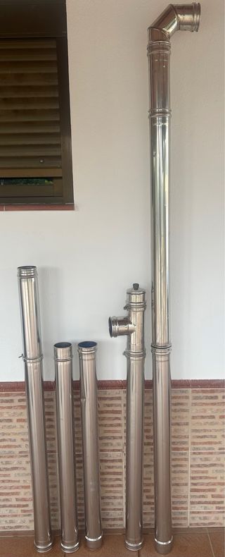 Tubos chimenea acero inoxidable