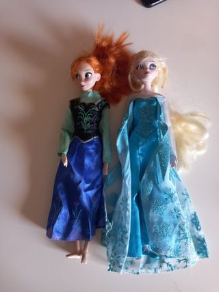 Muñecas Disney Frozen - Anna y Elsa. Bella 