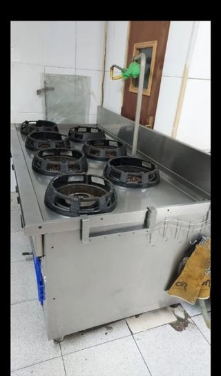 Horno 7 fuegos industrial