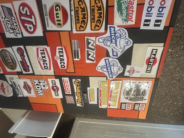 Lote de pegatinas vintag