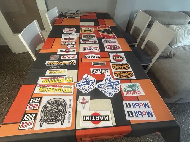 Lote de pegatinas vintag