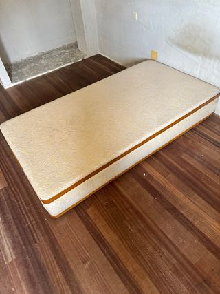 Canapé cama individual 90cm - beige