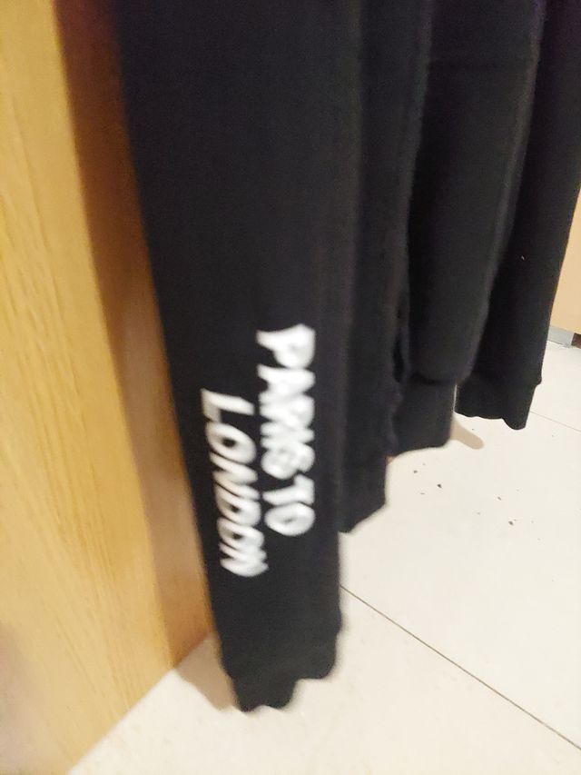 Felpa nera NYC-Tokio