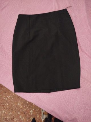 Falda tubo negra - elegante