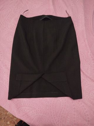 Falda tubo negra - elegante