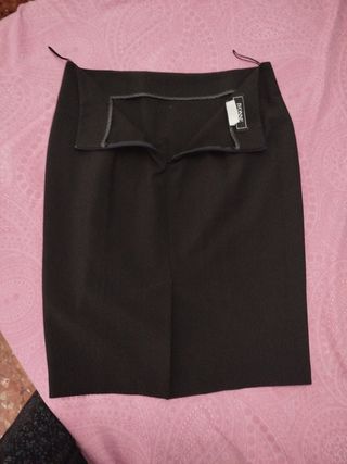 Falda tubo negra - elegante