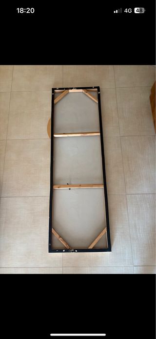 Quadro decorativo foglie rosse