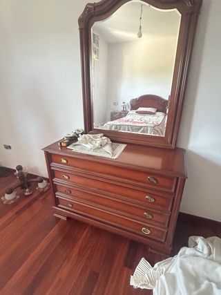 Cómoda madera 5 cajones