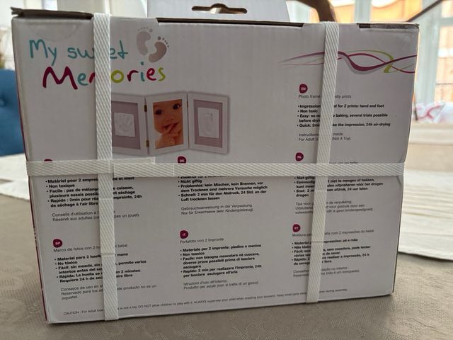 Marcos fotos bebé huella- recuerdos