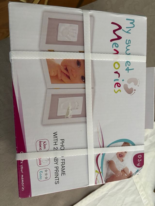 Marcos fotos bebé huella- recuerdos