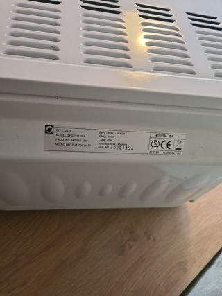Microondas Zanussi con grill