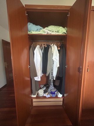 Armario madera 4 puertas