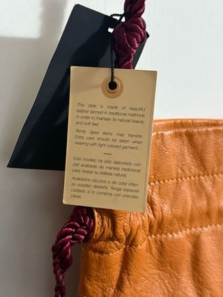 Bolso bandolera piel marrón