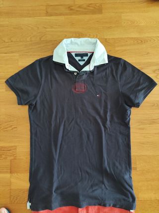Polo Tommy Hilfiger M - Azul Marino