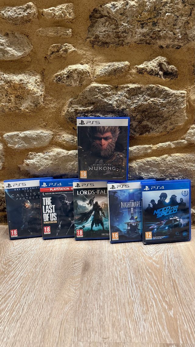 6 Juegos PS4/PS5 - Variados