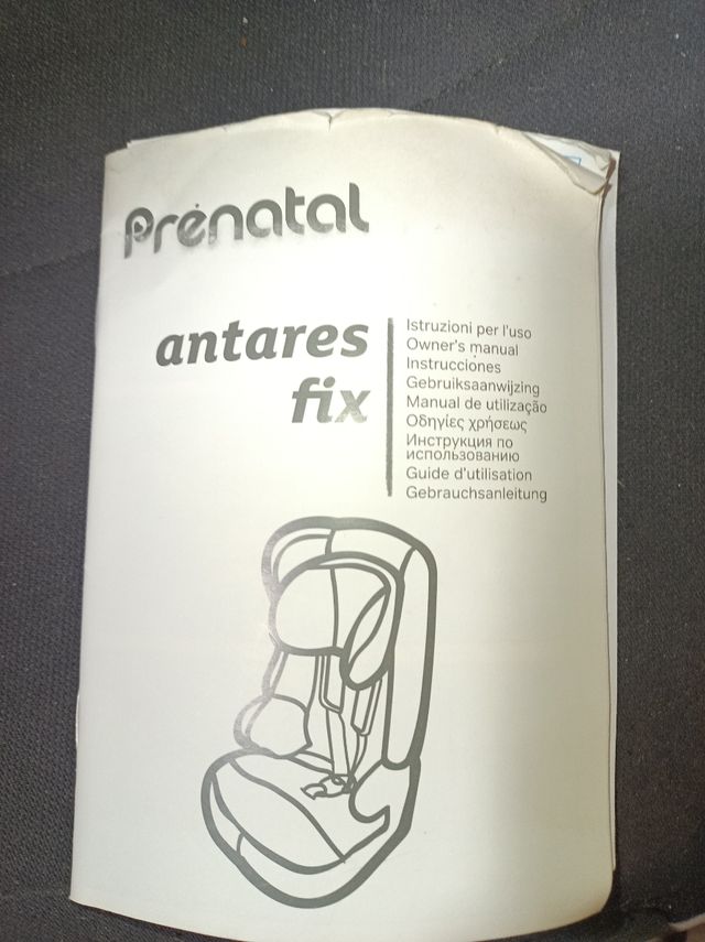 Silla coche Prenatal Antares Fix 2-3