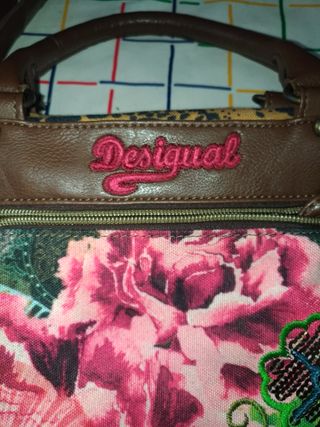 Bolso Desigual marrón-multicolor