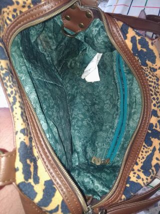 Bolso Desigual marrón-multicolor