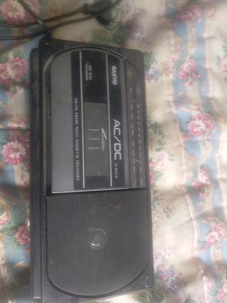 Radio Cassette Sanyo Vintage