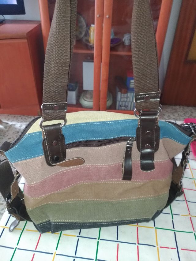 Bolso hombro mujer multicolor
