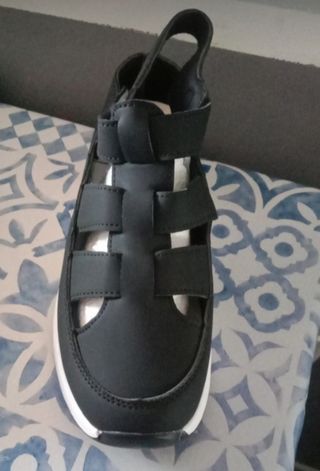 Sandali Neri Platform