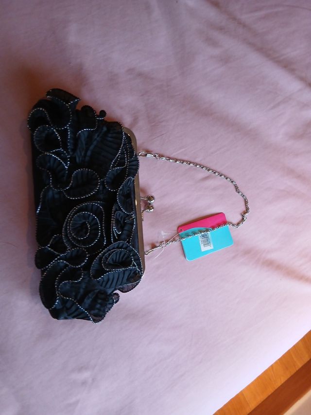 Bolso negro ceremonia- fiesta
