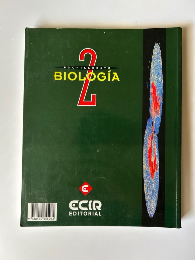 libro 2 bachiller biologia