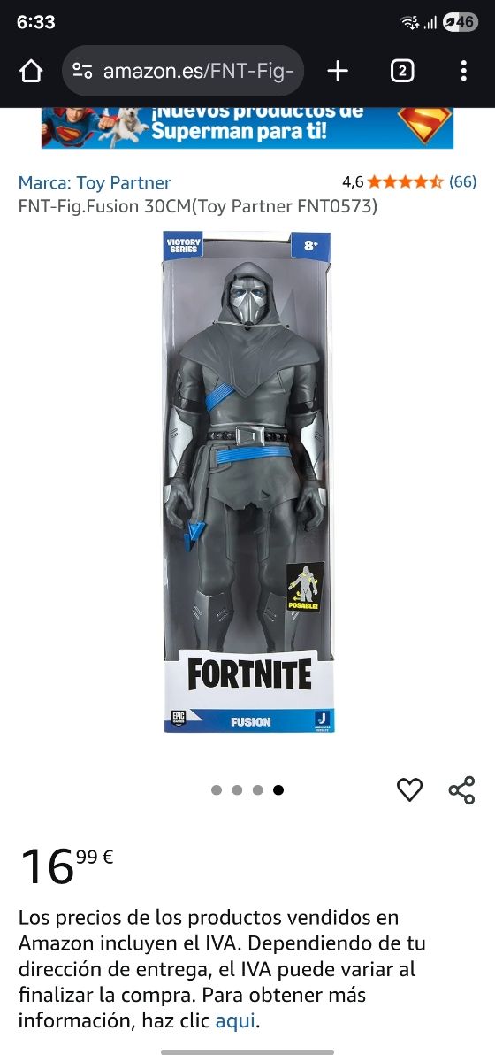 Figura Fortnite Fusion Jazwares