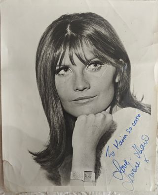 Foto firmada Sandie Shaw años 60