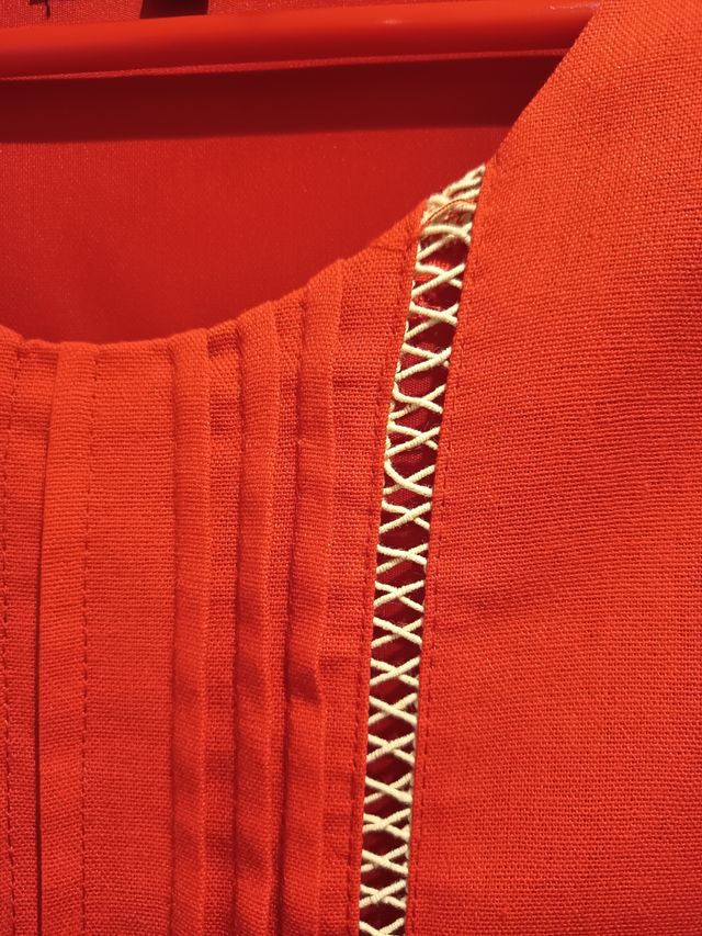 Vestido rojo Festa talla 44