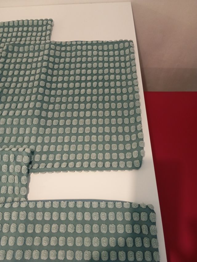 4 Fundas cojín IKEA - Verde azulado