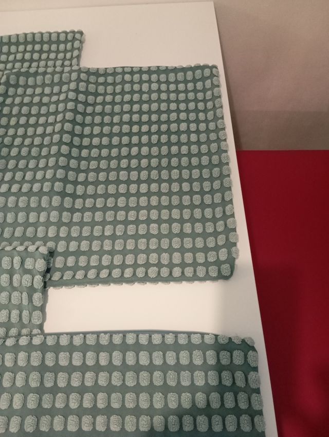 4 Fundas cojín IKEA - Verde azulado