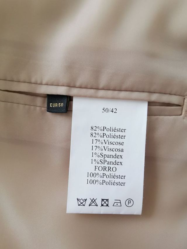 Traje rosa hombre - 2 piezas