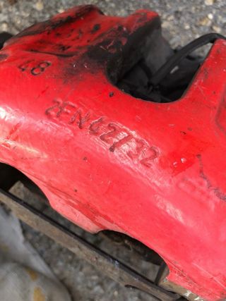 Pinzas freno doble pistones delanteras VAG