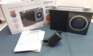 Radio por Internet Lenco DIR-70BK Bluetooth