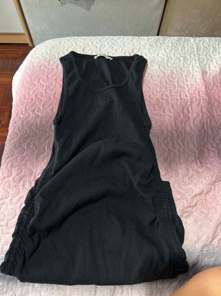 Vestido negro Pull&Bear - Talla M