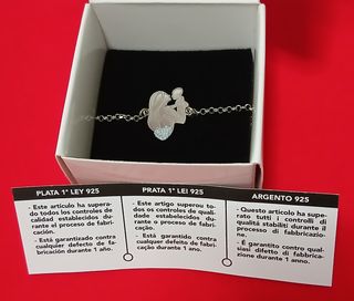 Pulsera Madre y Bebé Plata Ley 925
