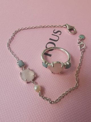 Conjunto de plata Tous