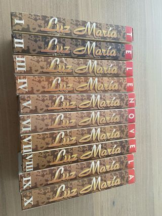 VHS Luz María I-X (Novela) - COLECCION COMPLETA
