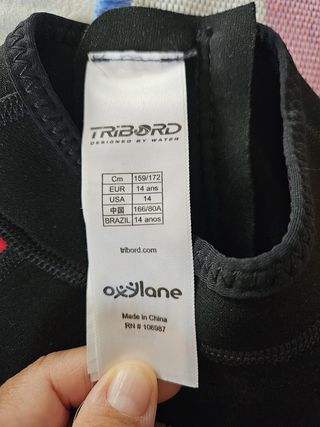 Traje neopreno Tribord - Talla 14