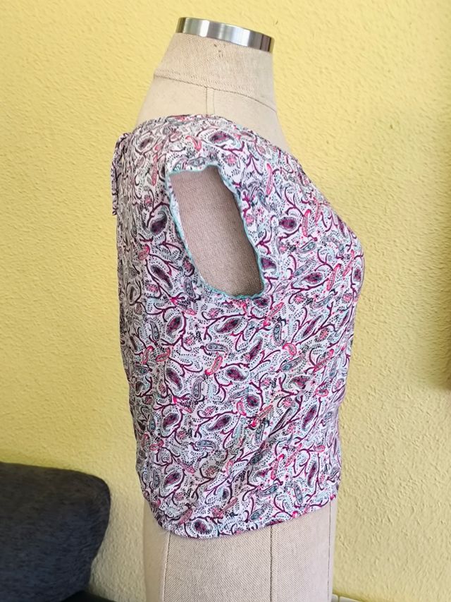 Blusa estampada - Talla S