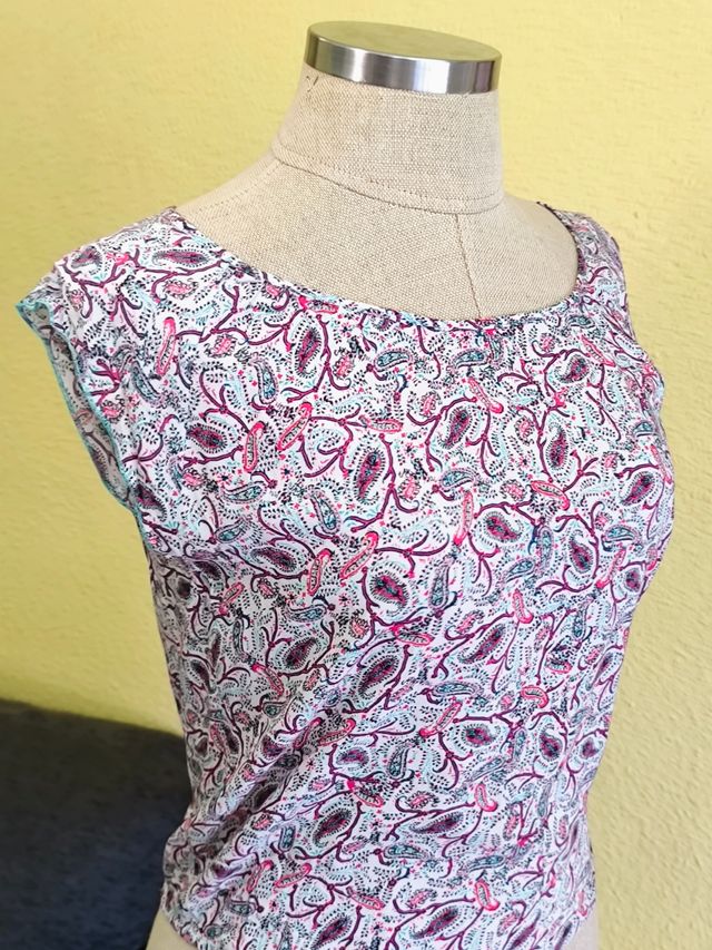 Blusa estampada - Talla S