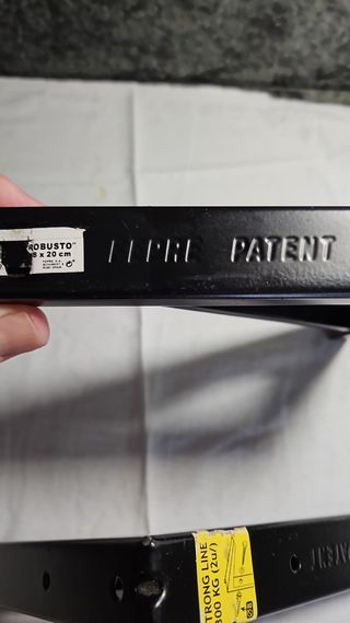 2 Soportes de Pared Metálicos - 300kg