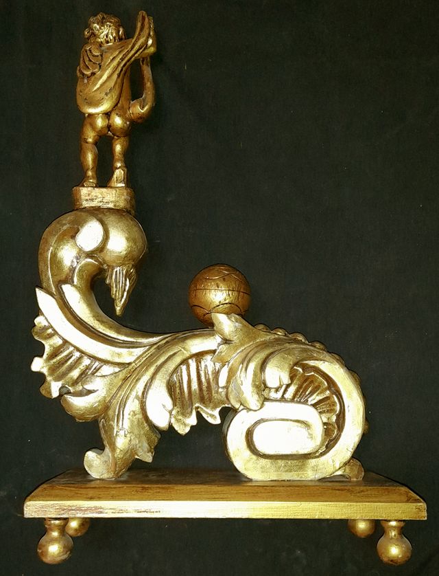 Adornos Altar Siglo XIX. (2 uds.)