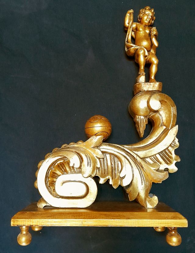 Adornos Altar Siglo XIX. (2 uds.)