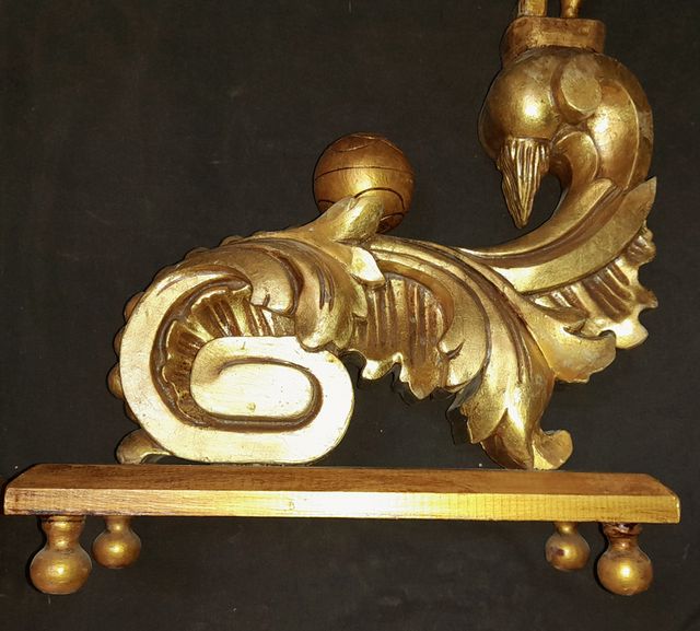 Adornos Altar Siglo XIX. (2 uds.)