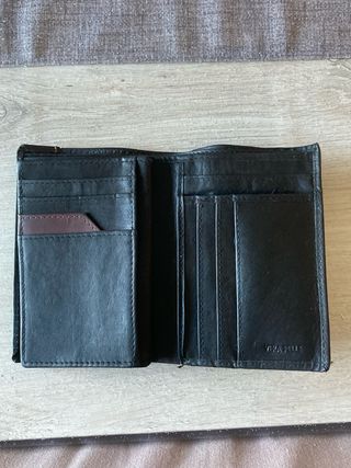 Portafoglio Uomo in Vera Pelle "Urban Trend" Nero