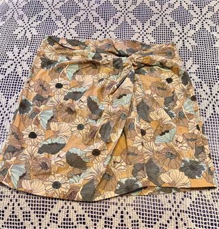 Falda Mango M -100% algodòn.Nueva,con etiqueta